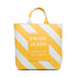 Shopping bag gialla e bianca con tracolla Swish Jeans Luisa, Borse e accessori Donna, SKU b515000284, Immagine 0